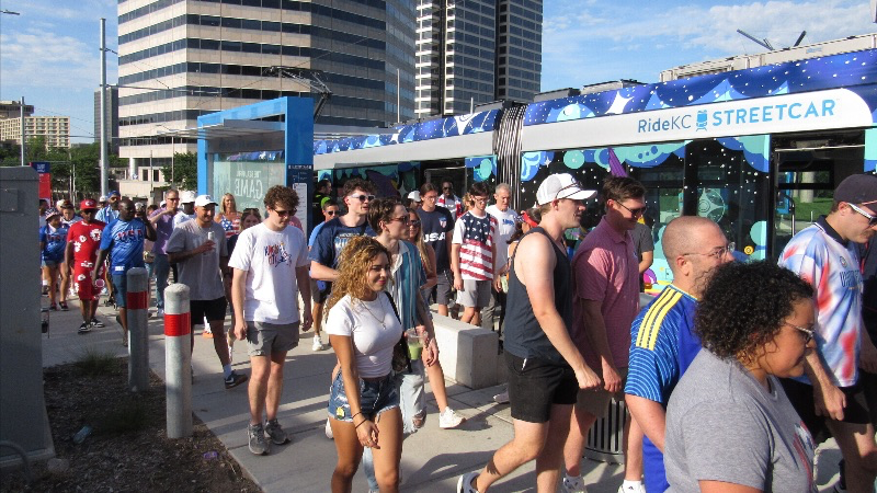 KC Streetcar Ridership Approaches 500,000 Trips in June as FIFA Fan Festival™Continues in Kansas City